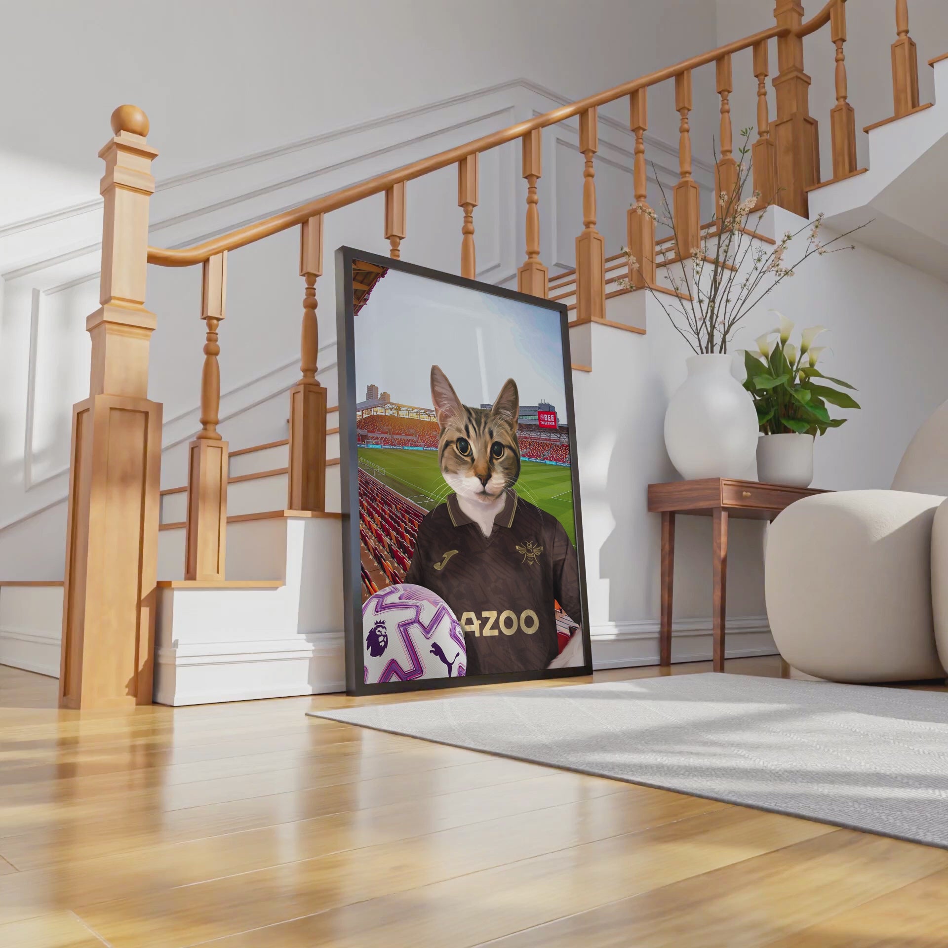 Your Pet in a Brentford 25/26 Away Shirt NEW