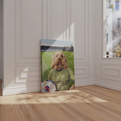 Your Pet in a Luton Town 25/26 3rd Shirt