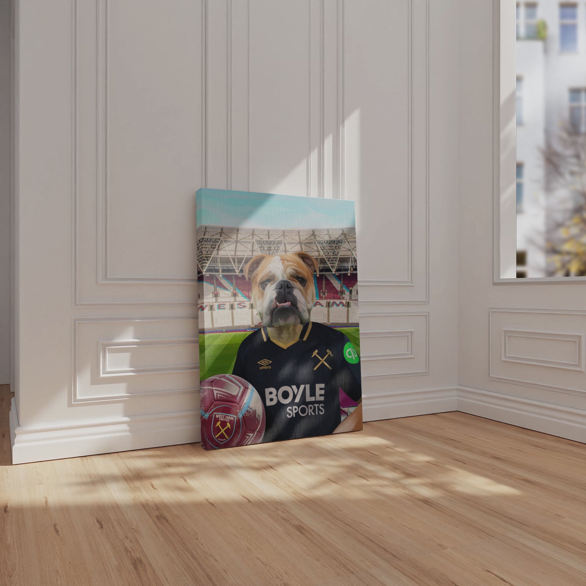 Your Pet in a West Ham 3rd Kit 2025/26