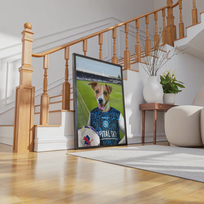 Your Pet in a Luton Town 25/26 Away Shirt