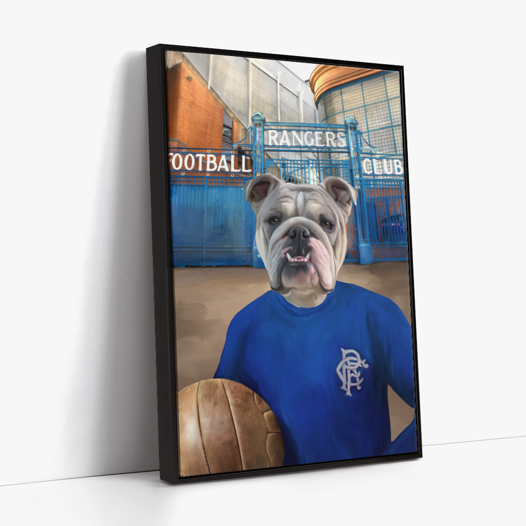 Your Pet in a Rangers Retro Shirt