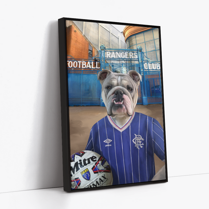 Your Pet in a Rangers Retro Shirt