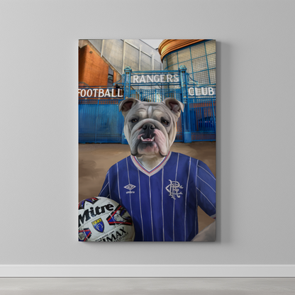 Your Pet in a Rangers Retro Shirt