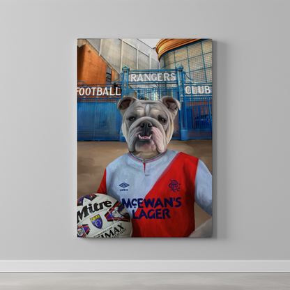 Your Pet in a Rangers Retro Shirt