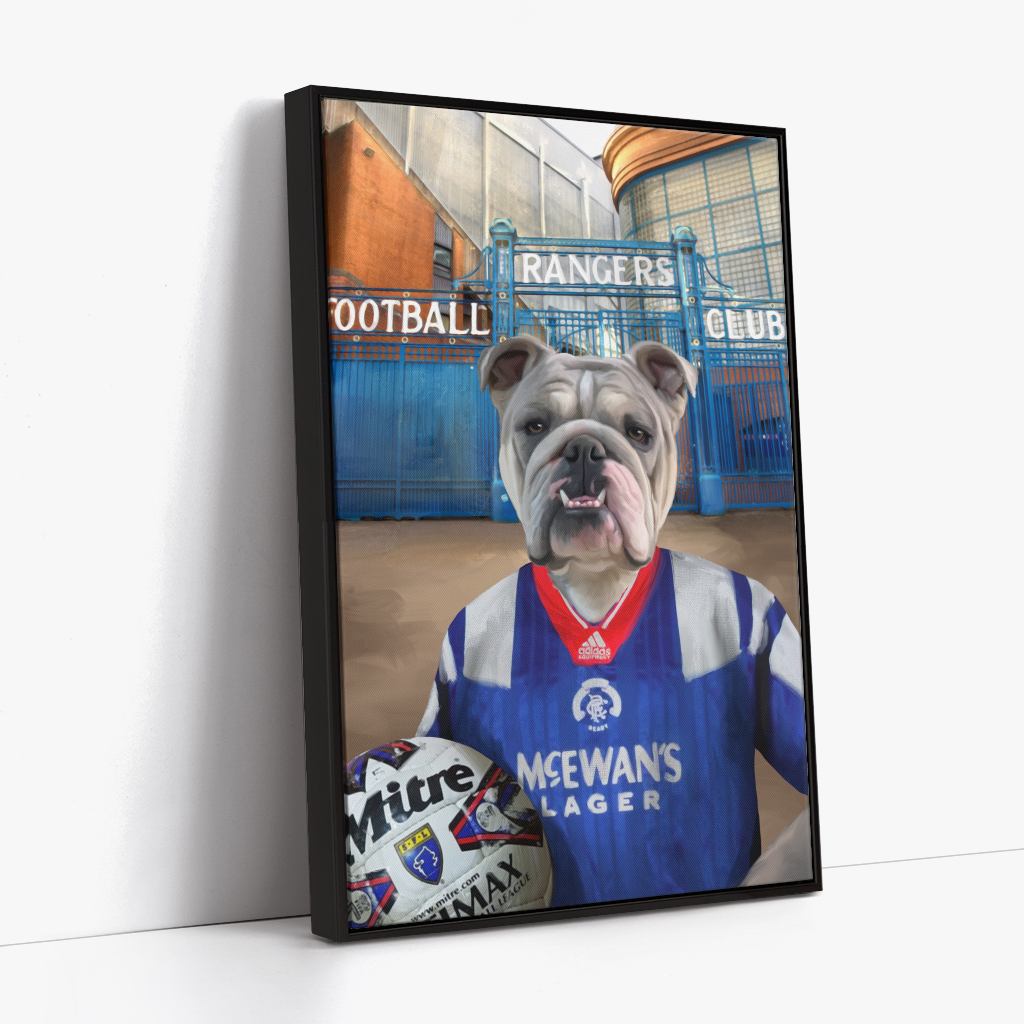 Your Pet in a Rangers Retro Shirt