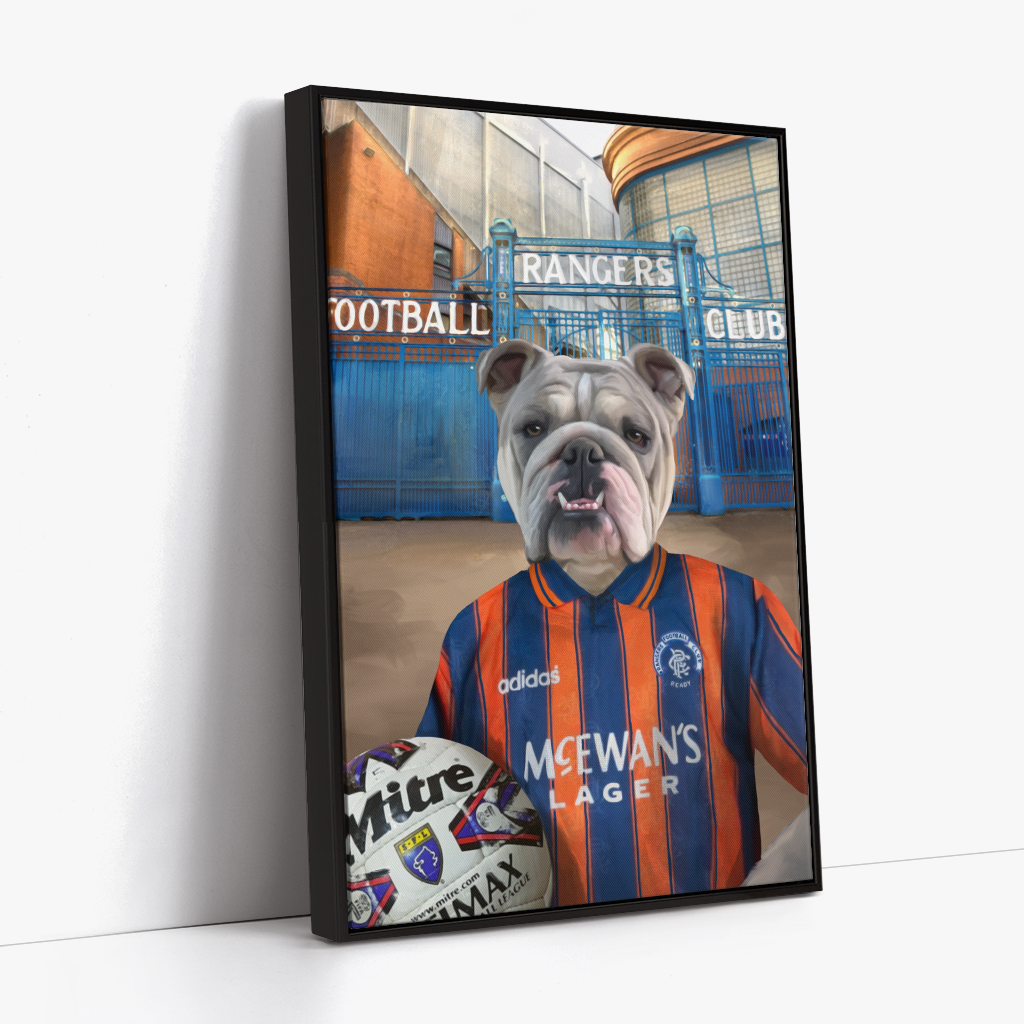 Your Pet in a Rangers Retro Shirt