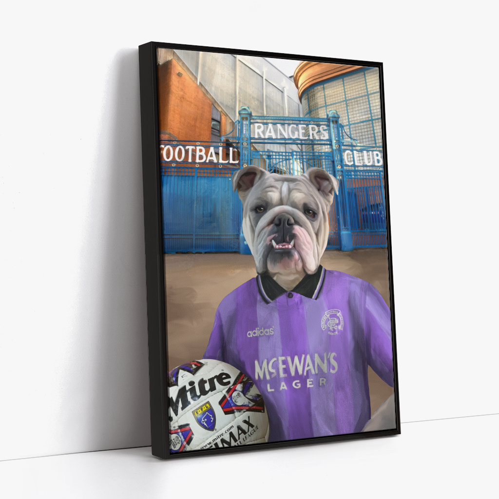 Your Pet in a Rangers Retro Shirt