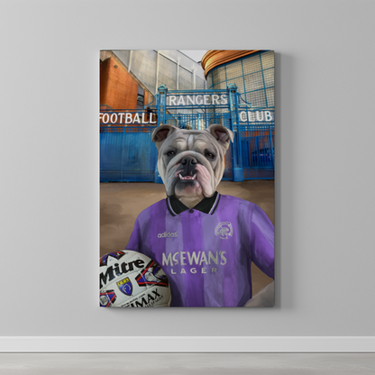 Your Pet in a Rangers Retro Shirt