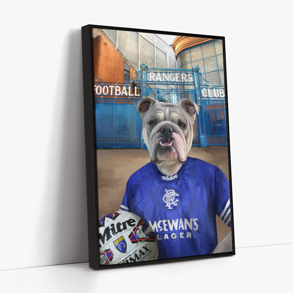 Your Pet in a Rangers Retro Shirt