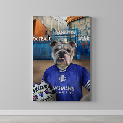 Your Pet in a Rangers Retro Shirt