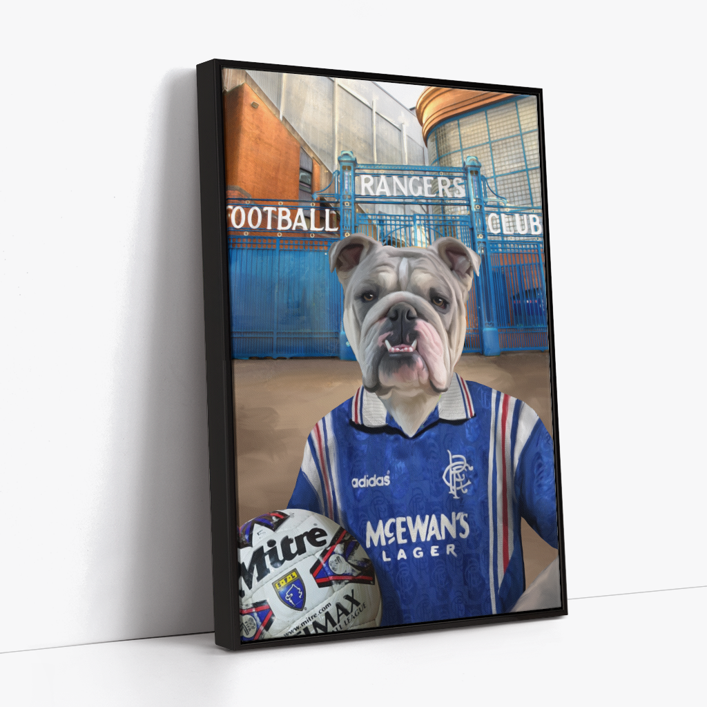 Your Pet in a Rangers Retro Shirt