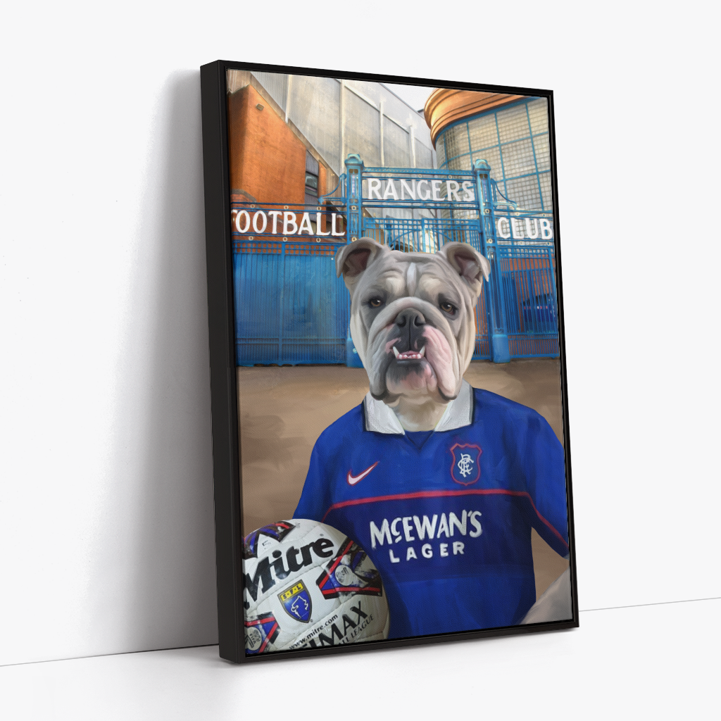 Your Pet in a Rangers Retro Shirt