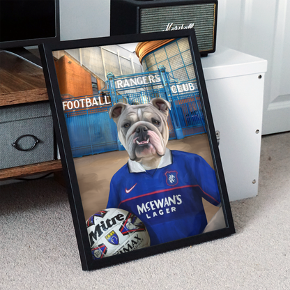 Your Pet in a Rangers Retro Shirt