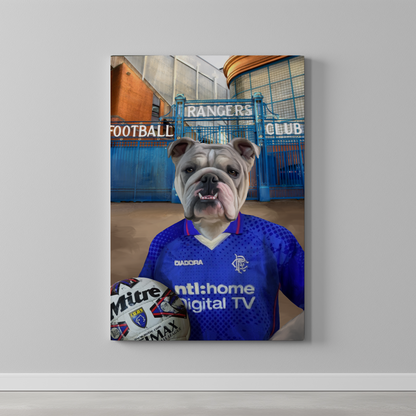 Your Pet in a Rangers Retro Shirt