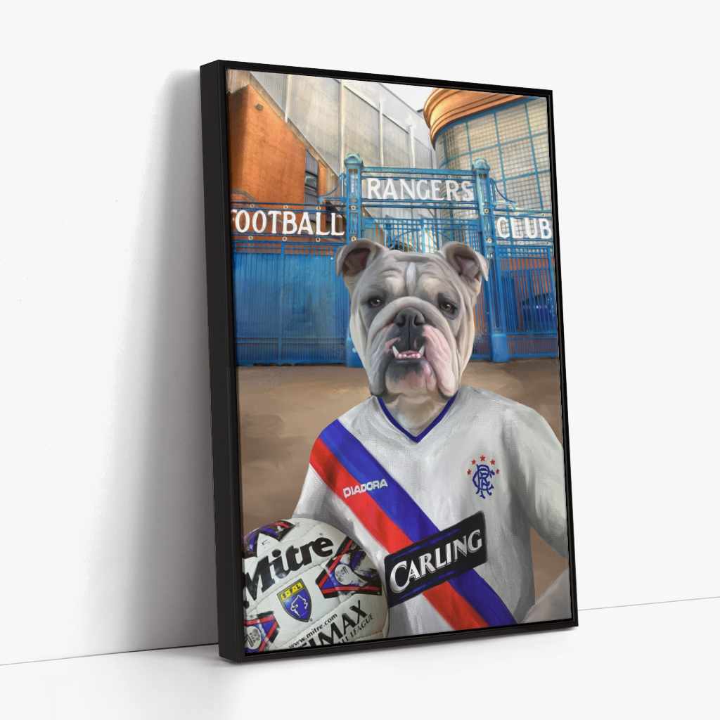 Your Pet in a Rangers Retro Shirt