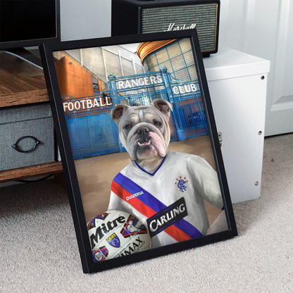 Your Pet in a Rangers Retro Shirt
