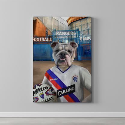 Your Pet in a Rangers Retro Shirt