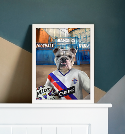 Your Pet in a Rangers Retro Shirt