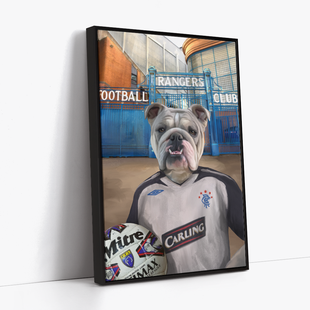 Your Pet in a Rangers Retro Shirt